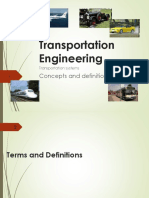 Lec 1 Introduction Transportation Engineering Millan