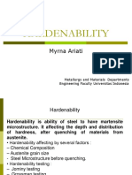 Factors Affecting Hardenability of Steel