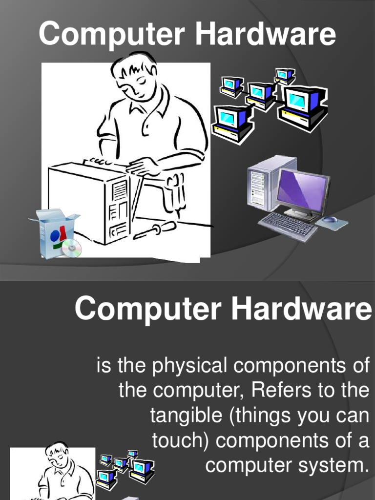 Overview of Computer Hardware Components | PDF | Computer Data Storage ...