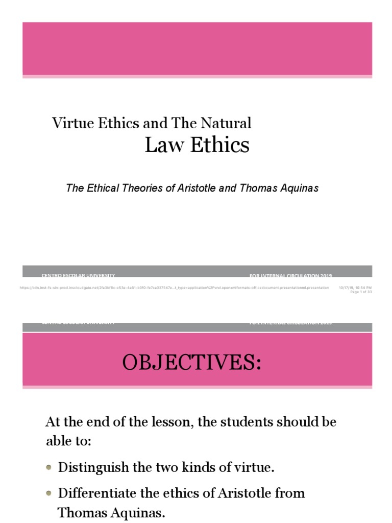 Law Ethics: Virtue Ethics and The Natural | PDF | Virtue | Aristotle