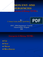 Common Ent Emergencies