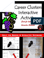5 - Career Clusters Interactive Activity