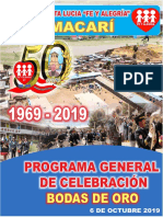 Celebración 50 años IE Santa Lucía Fe y Alegría
