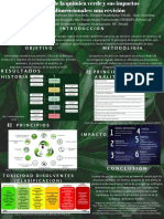 Evolución de la química verde y sus impactos multidimensionales_ Poster Daniela Castañeda