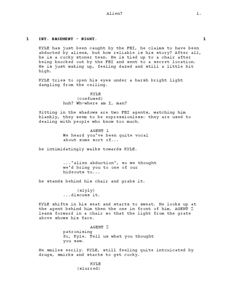 FBI Confronts Teen Alien Abduction Claim | PDF | Mystery, Thriller ...