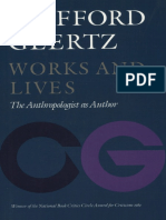 Clifford Geertz - Works and Lives_ The Anthropologist as Author-Stanford University Press (1988).pdf