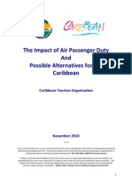 CTO - The Impact of Air Passenger Duty and Possible Alternatives For The Caribbean November 2010