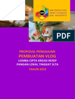 2019 Lomba Kreasi Resep - Vlog