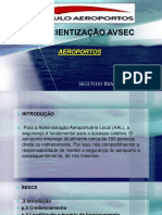 Regras de credenciamento e segurança em aeroportos