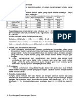 I. Langkah Perancangan Alat: Tabel 2: Data Komposisi Bahan, Berat (%), Panas Pembakaran. Dan Kapasitas Panas