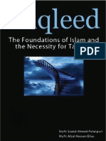 Taqleed The Foundations of Islam and The Necessity For Taqleed PDF