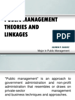 Management Theories and Linkages