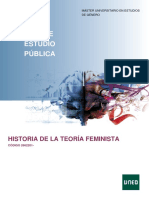 Programación Historia de La Teoria Feminista