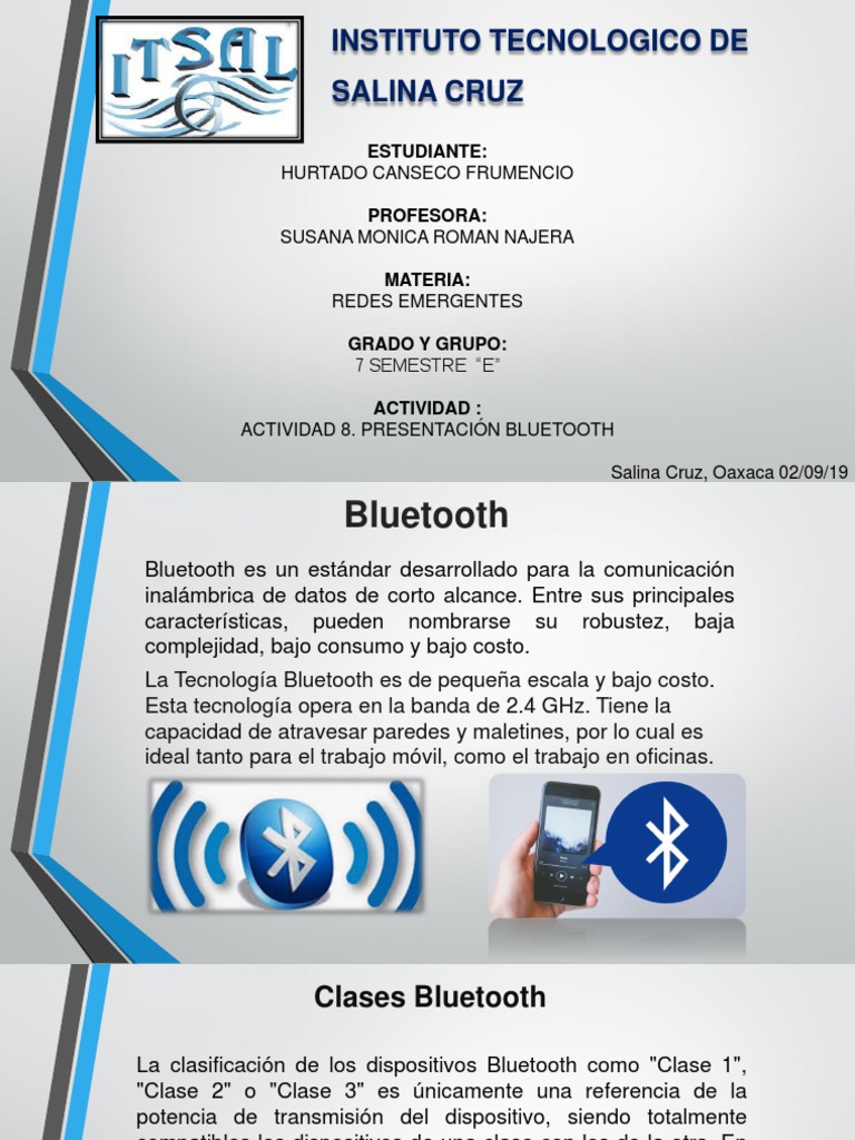 Bluetooth | PDF | Bluetooth | Tecnología móvil