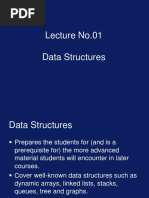 Data Structures - CS301 Power Point Slides Lecture 01