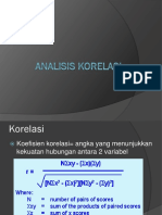 Analisis Korelasi