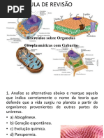 QUESTÕES de BIOLOGIA 