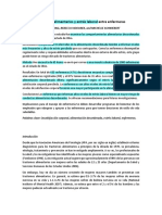 Trastornos Alimentarios y Estres Laboral en Personal de Enfermeria