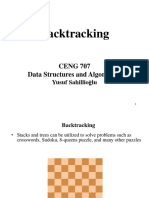 Backtracking: CENG 707 Data Structures and Algorithms