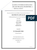 Developing Countries' Role in Climate Change Mitigation and the Legal Framework