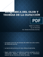 BIOQUÍMICA DEL OLOR Y TEORÍAS DE LA OLFACCIÓN