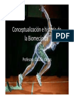 Conceptualización e Historia de La Biomecánica Clase 1