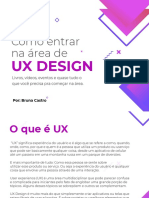 UX COmeçar Na Área