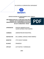 Implementación de las 5S en la Oficina de Planeamiento Estratégico de la UNAAA