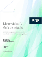 PAON Matematicas V 1
