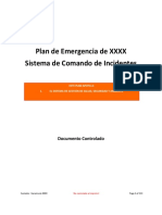 Plan de Emergencia de XXXX