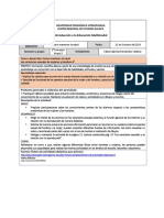 Planeación 4° de Primaria "Ciencias Naturales"