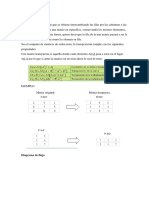 Matriz Transpuesta