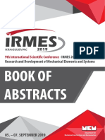 International Scientific Conference - IRMES 2019