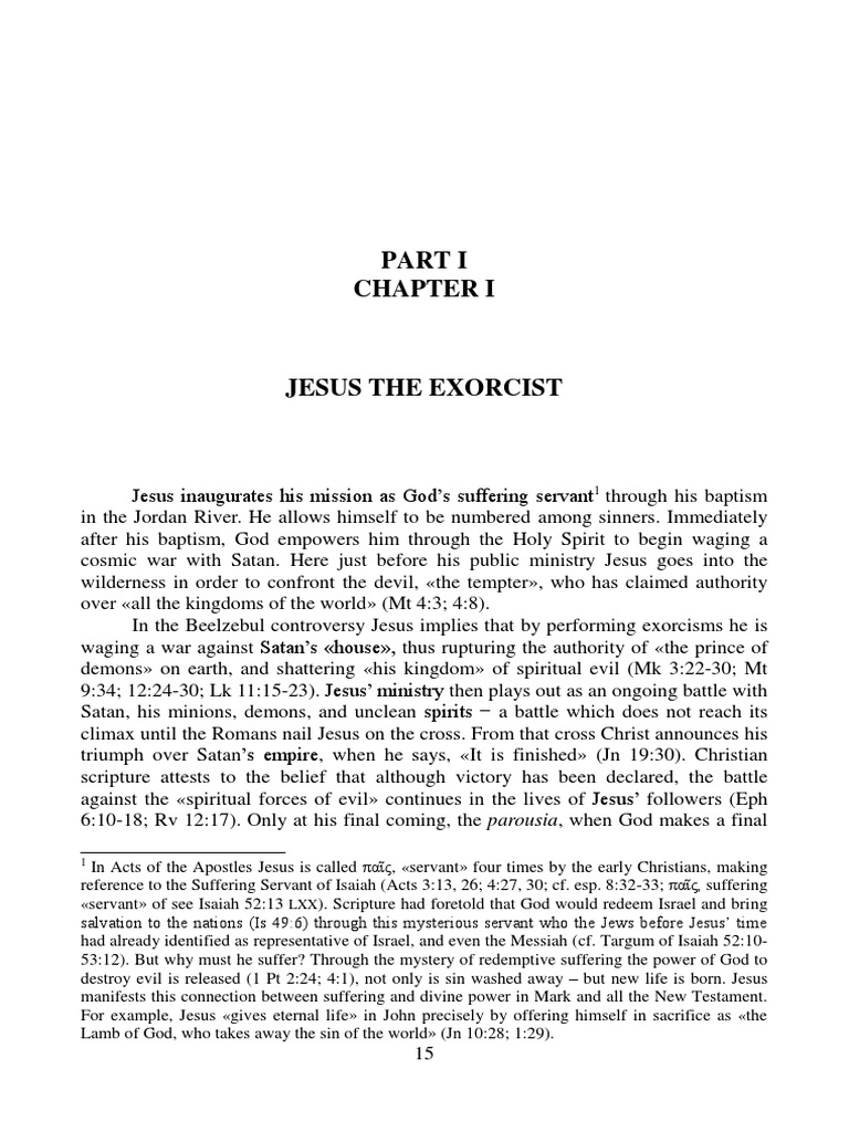 Exorcism Pdf Demonic Possession Demons