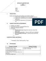 Semi Detailed Lesson Plan in Science 7