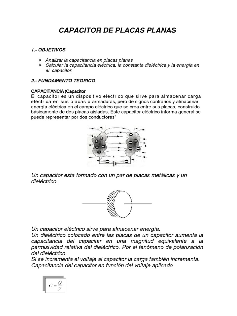 Capacitor de Placas Planas.docx Day1 Capacidad
