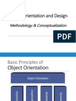 Object Orientation and Design: Methodology & Conceptualization