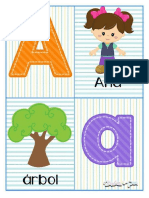 Tarjetas Abecedario Por Materiales Educativos para Maestras PDF