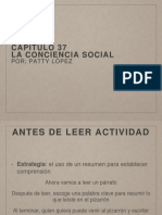 Capítulo 37 La Conciencia Social: Por Patty López