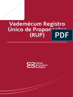 Vademécum Registro Único de Proponentes (RUP)