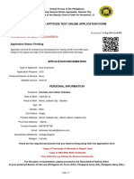 EXAMINEE NUMBER: 2019105919: Afp Service Aptitude Test Online Application Form