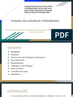 Fontes Alternativas de Energia - BIOCOMBUSTÍVEIS E BIOMASSA