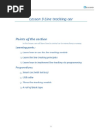 Lesson 3 Line Tracking Car