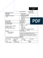 Blue Moon Hotel Quezon, City: Guest Registration Form