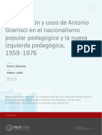 La Recepción y Usos de Antonio PDF