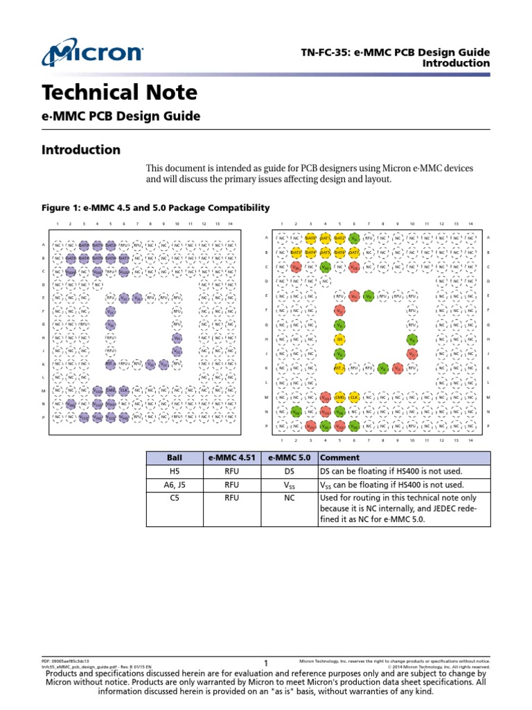 technical-note-e-mmc-pcb-design-guide-pdf-transmission-line