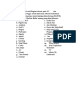 Soal Praktek Administrasi Sarana Dan Prasarana PDF