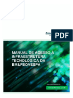 Manual de Acesso - Infraestrutura Tecnol - Gica Da BMFBOVESPA V6 - Final