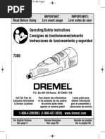 Dremel Manual7300 New