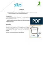 Ecofiltro Hoja Tecnica PDF